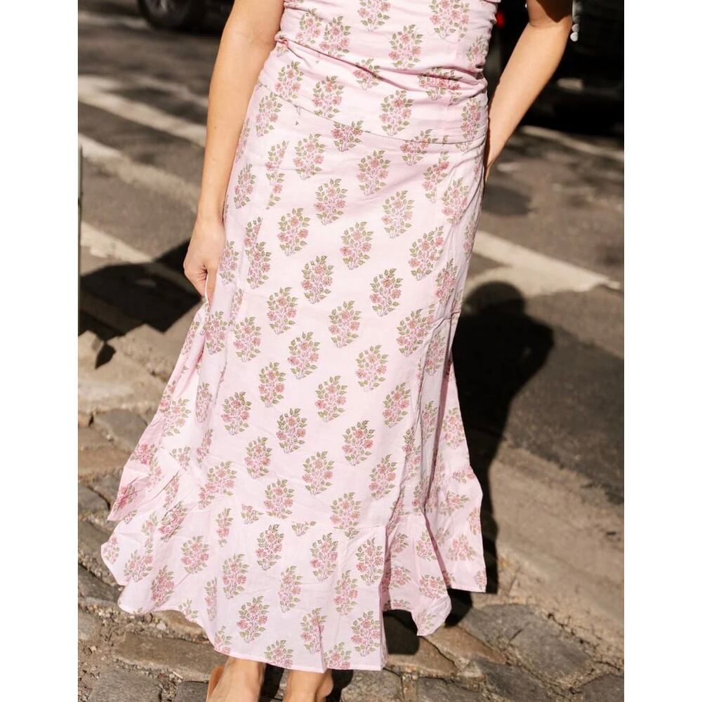 CHAKERIS CHARLESTON MARY HOPE SKIRT - LIGHT PINK Sz. L